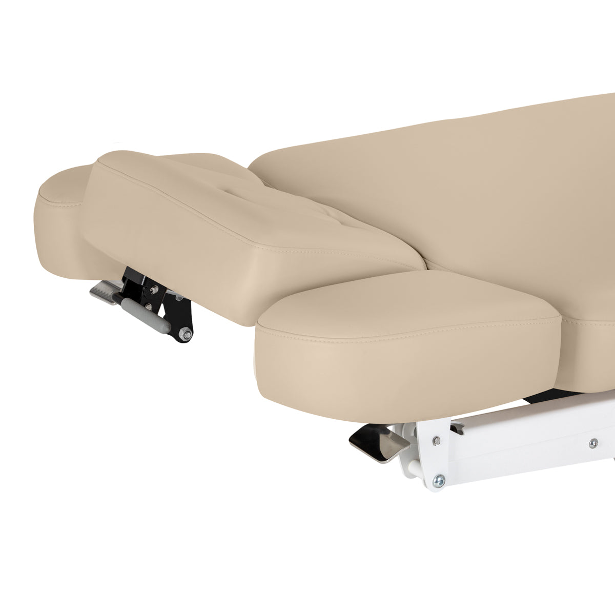 Table SPA Électrique Sillon Relax – Beige, Base Noir · Parties latérales de l’appui-tête