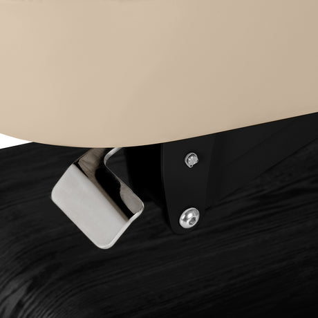 Table SPA Électrique Sillon Relax – Beige, Base Noir · Détail de fixation