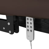 Table SPA Électrique Sillon Relax – Brun Foncé, Base Noir · Télécommande