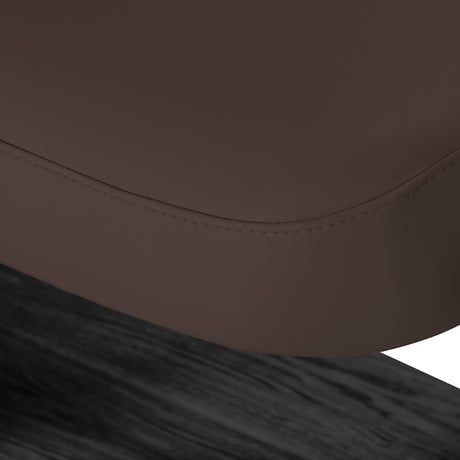 Table SPA Électrique Sillon Relax – Brun Foncé, Base Noir · Housse amovible
