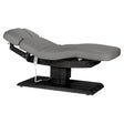 Table SPA Électrique Sillon Relax – Gris, Base Noir · Vue générale