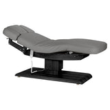 Table SPA Électrique Sillon Relax – Gris, Base Noir · Vue générale