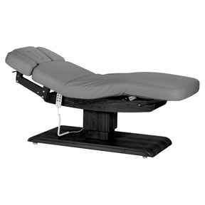 Table SPA Électrique Sillon Relax – Gris, Base Noir · Vue générale