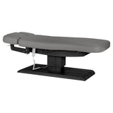 Table SPA Électrique Sillon Relax – Gris, Base Noir · Vue générale