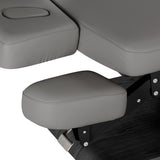 Table SPA Électrique Sillon Relax – Gris, Base Noir · Repose-bras