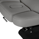 Table SPA Électrique Sillon Relax – Gris, Base Noir · Appui-tête