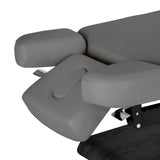 Table SPA Électrique Sillon Relax – Gris, Base Noir · Parties latérales de l’appui-tête
