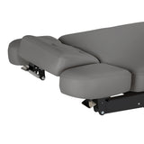 Table SPA Électrique Sillon Relax – Gris, Base Noir · Parties latérales de l’appui-tête