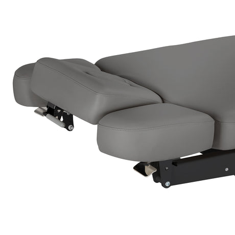 Table SPA Électrique Sillon Relax – Gris, Base Noir · Parties latérales de l’appui-tête