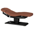 Sillon Relax · brun / noir · position semi-allongée