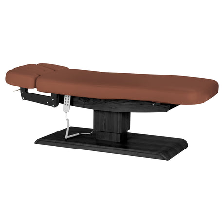 Sillon Relax · brun / noir · position à plat