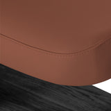 Sillon Relax · brun / noir · couture du bord de housse