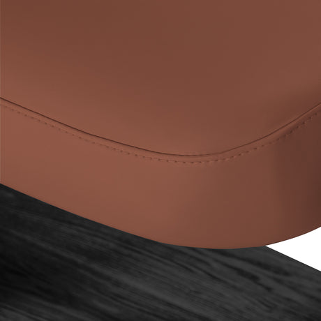 Sillon Relax · brun / noir · couture du bord de housse