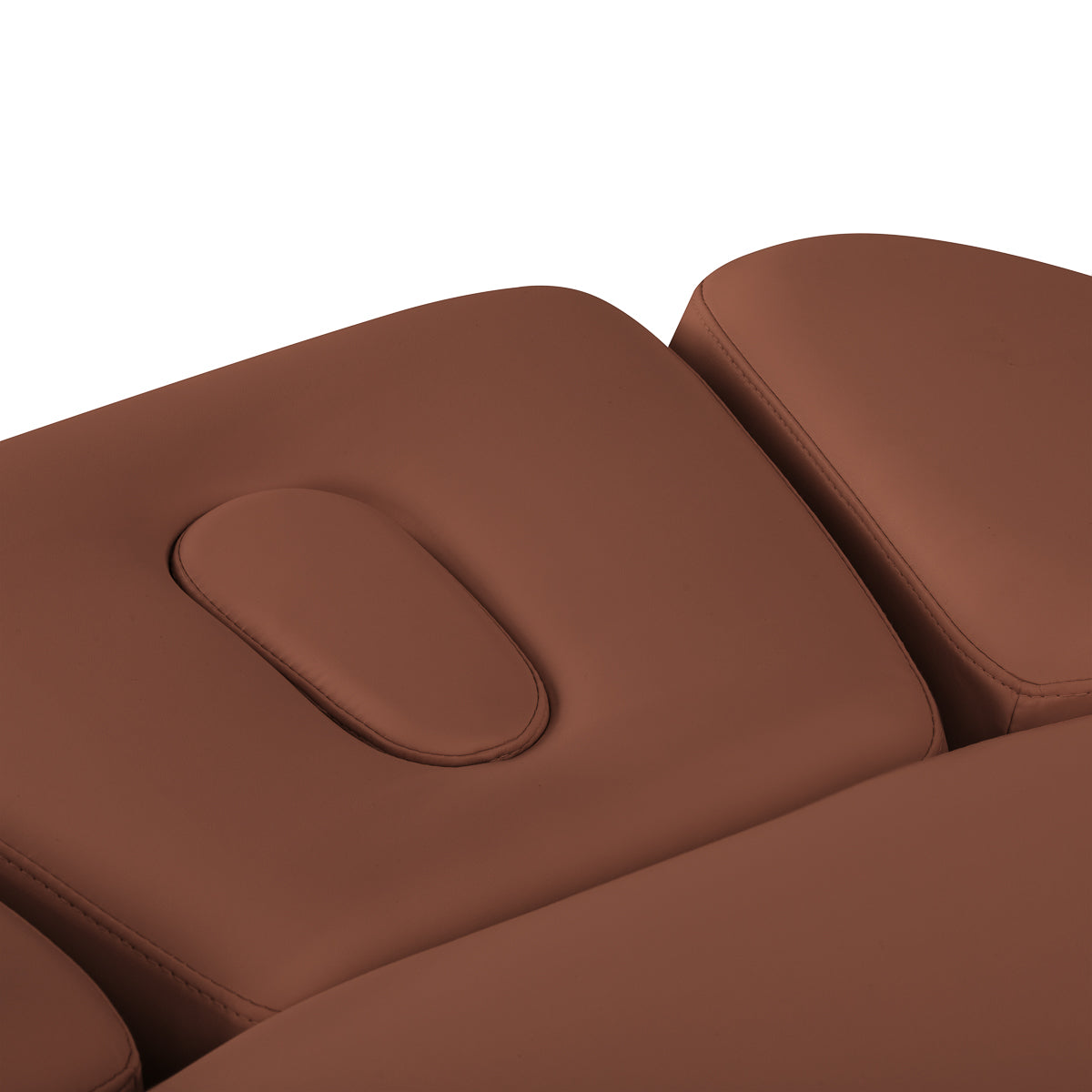 Sillon Relax · brun / noir · têtière et ouverture pour le visage
