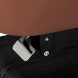 Sillon Relax · brun / noir · mécanisme de réglage