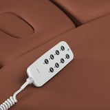 Sillon Relax · brun / noir · télécommande