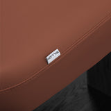 Sillon Relax · brun / noir · étiquette Sillon et couture