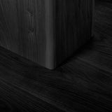 Sillon Relax · brun / noir · base en bois