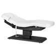 Sillon Relax · blanc / noir · position semi-allongée