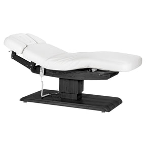 Sillon Relax · blanc / noir · position semi-allongée