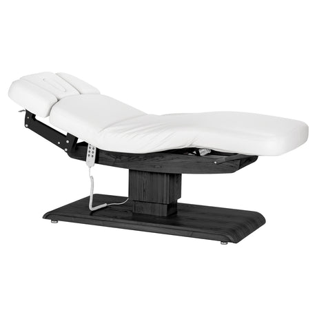 Sillon Relax · blanc / noir · position semi-allongée