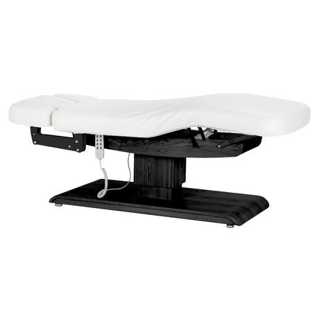 Sillon Relax · blanc / noir · position à plat