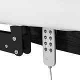Sillon Relax · blanc / noir · télécommande