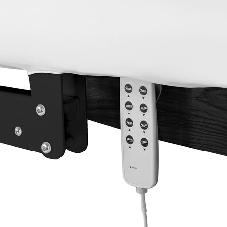 Sillon Relax · blanc / noir · télécommande