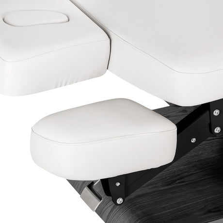 Sillon Relax · blanc / noir · support des bras et têtière