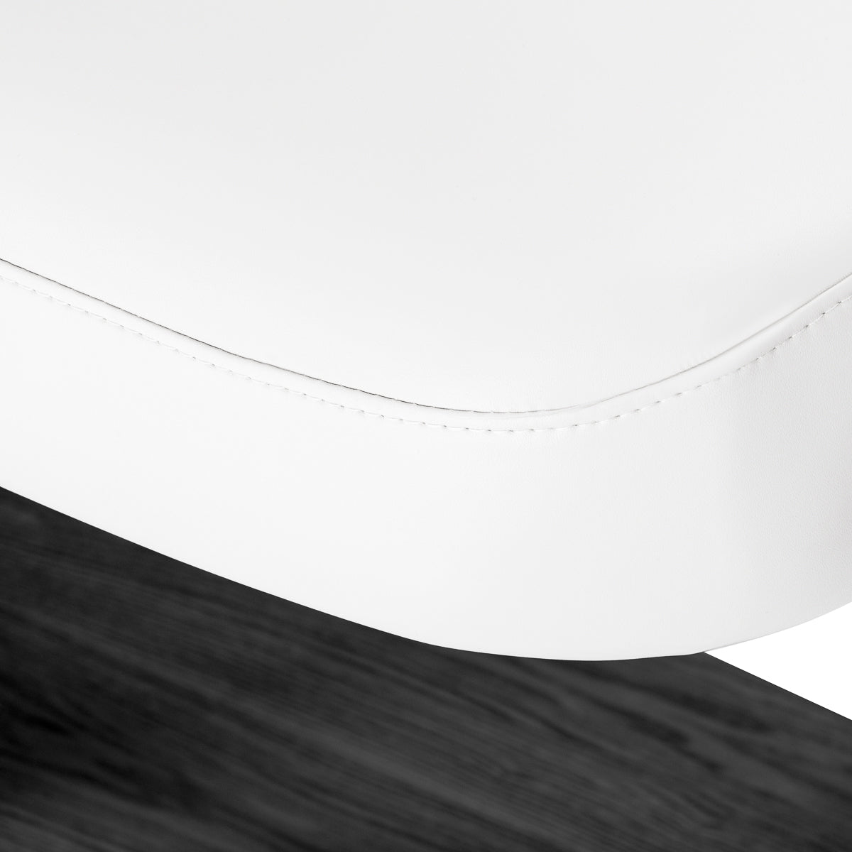 Sillon Relax · blanc / noir · couture du bord de housse