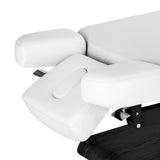 Sillon Relax · blanc / noir · segments latéraux mobiles de têtière