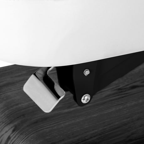 Sillon Relax · blanc / noir · mécanisme de réglage