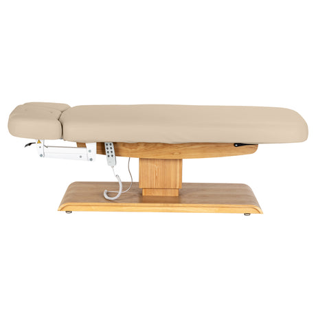 Sillon Relax · beige / brun clair · vue latérale
