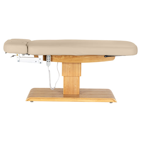Sillon Relax · beige / brun clair · vue latérale
