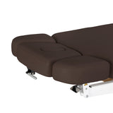 Sillon Relax · brun foncé / brun clair · têtière et ouverture pour le visage