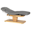 Sillon Relax · gris / brun clair · position semi-allongée