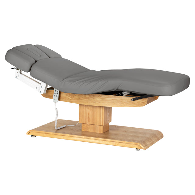 Sillon Relax · gris / brun clair · position semi-allongée