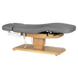 Sillon Relax · gris / brun clair · position à plat