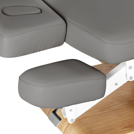 Sillon Relax · gris / brun clair · support des bras et têtière