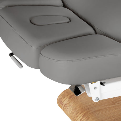 Sillon Relax · gris / brun clair · têtière et ouverture pour le visage