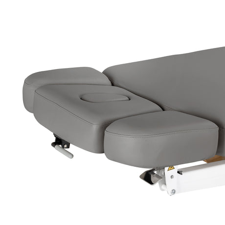Sillon Relax · gris / brun clair · têtière et ouverture pour le visage