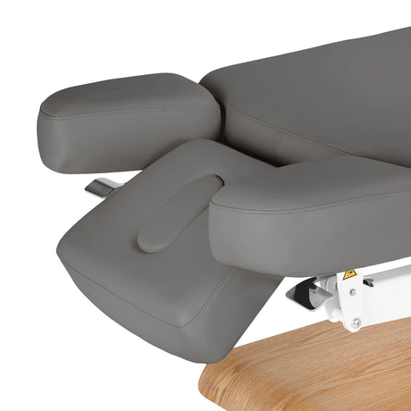 Sillon Relax · gris / brun clair · segments latéraux mobiles de têtière