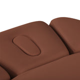 Sillon Relax · brun / brun clair · têtière et ouverture pour le visage