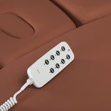 Sillon Relax · brun / brun clair · télécommande
