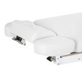 Sillon Relax · blanc / brun clair · têtière et ouverture pour le visage