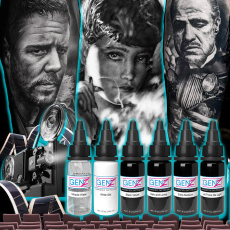Intenze Ink Gen-Z Mark Mahoney Gangster Gris Set 6x30ml