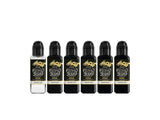 Kuro Sumi Imperial Tattoo Ink Marta Make Fine Art Noir et Gris Ensemble 6x44ml
