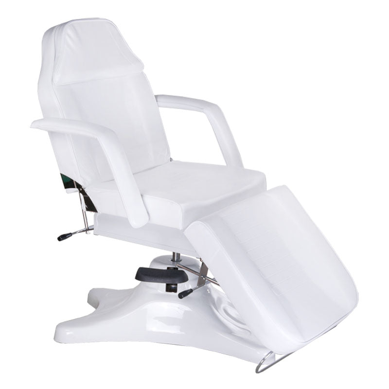 Fotel kosmetyczny hydrauliczny BD-8222 White - BVShop