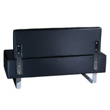 Waiting Room Sofa Messina BD-6713 black - BVShop