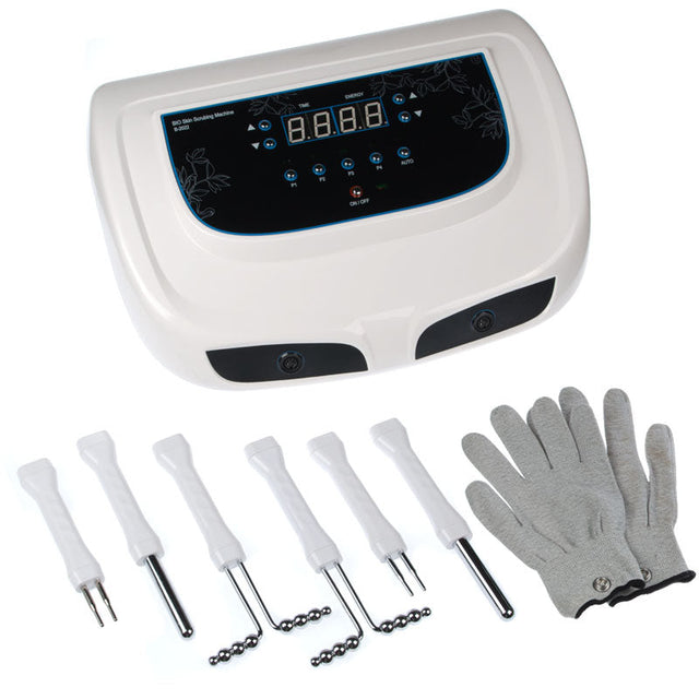 Beauty System 2-in-1 Bio Skin Lifting and Bio Glove, skincare treatment with gloves and lifting device, close-up view of the products.